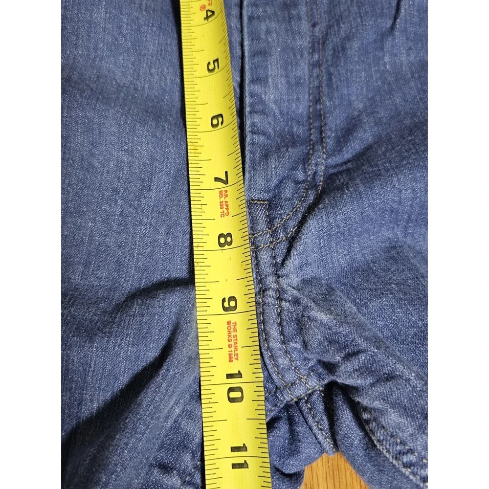 Levis 511 Black Label Stretch Denim Jeans Blue Men's Size 34x32 Fits 32x31